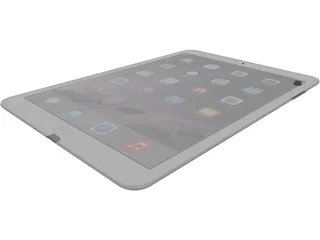 Apple iPad Air 2 3D Model