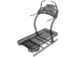 NordicTrack Treadmil 3D Model