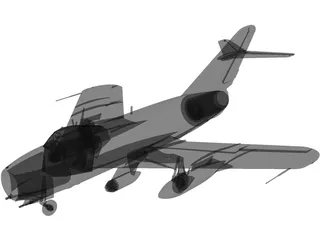 MiG-17 3D Model