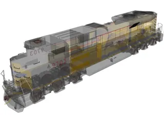 Union Pacific 3D Model