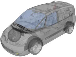 Renault Espace (2002) 3D Model