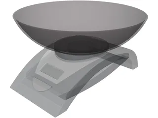 Electronic Scales 3D Model