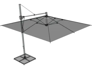 Outdoor Umbrella 3D Model